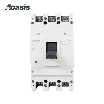 China AOASIS AOM-400H/3300 CM13P 4P MCCB Circuit Breaker 400A 350A 315A 250A Circuit Breaker for sale