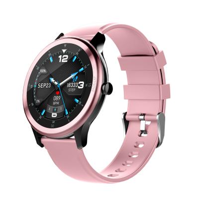 China Touch Screen Fitness Android IOS Waterproof Smartwatch Wristband Monitors Heart and Blood Pressure Long Time Sport Standby Watch for sale