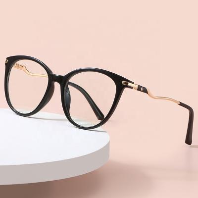 China Supply Prescription Eyeglasses Buy 1 Get 1 Online Customization Astigmatism TR90 Round Cheap Prescription Glass Frames 611 0~200 Optical Glasses for sale