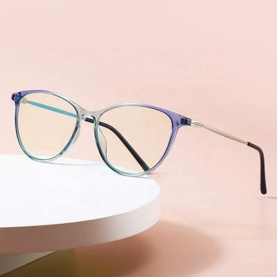 China Supply Prescription Glasses Buy 1 Get 1 Online Customization Astigmatism TR90 Cheap Oval Glass Frames 902 Prescription Glasses 0~200 Optical Glasses for sale