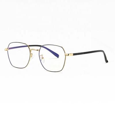 China Supply Prescription Glasses Buy 1 Get 1 Geometric Cheap Glasses 2129 Prescription Glass Frames Metal Online Customization Astigmatism 0~200 Optical Glasses for sale