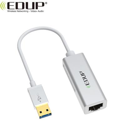 China Desktop& Laptop 10/100/1000 Mbps Gigabit USB 3.0 RJ45 USB Adapters And Ethernet Hub for sale