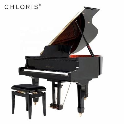 China Competitive Price Black Quarter Grand Piano Keyboard Mechanical Piano HG-152E 88 Keys for sale