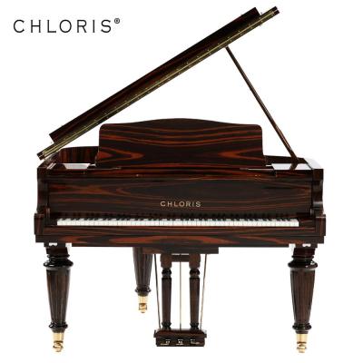 China HG-152 Mechanical Solid Wood Keyboard Piano with Curved Legs and German Piano Parts for sale