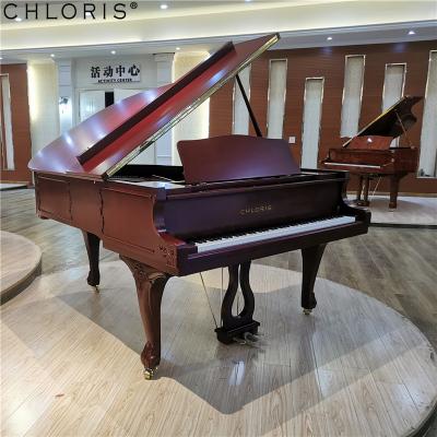 China Chloris Price Grand Piano Mahogany Keyboard Mechanical Baroque Grand Pianos SG-186 For Sale for sale