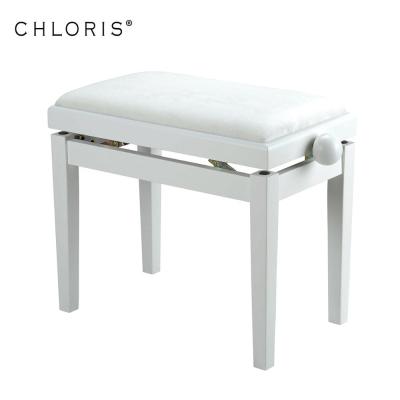 China Chloris Living Room Furniture Adjustable Piano Bench CPB-018 White Modern Appearance Fashion Style Stools Type for sale