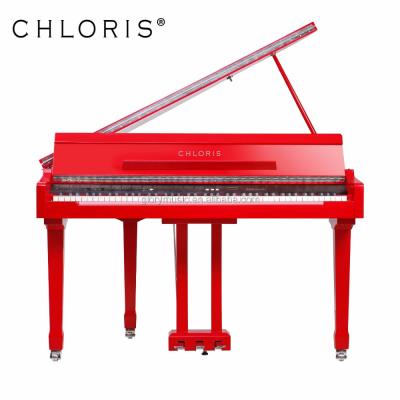 China Red Digital CHLORIS 88 Keys Grand Piano , Digital Grand Piano CDG-1000R for sale