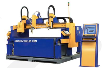 China Mastercut CNC Table Rotary Cutting Plasma Beveling Machine 1500 - 4000mm Width for sale