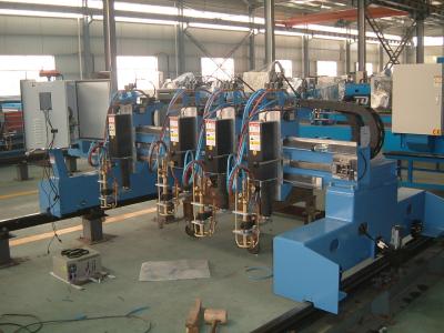 China Gantry type Plasma / Flame CNC Steel Cutting Machine With Cutting Thickness 6-150mm for sale