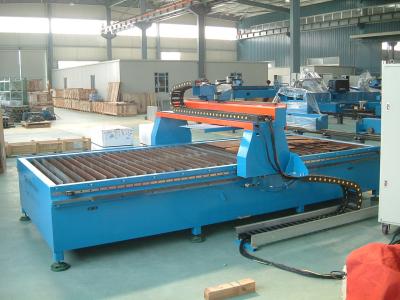 China Eco-friendly Manual Plasma Metal Cutting Machine For Iron / Steel Plate With Hypertherm CNC System for sale