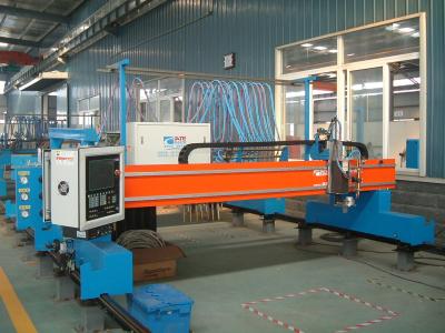 China Gantry Flame Straight Strip Cutter , Hypertherm CNC Copper / Aluminum Cutting Mahcine GZ-4000 for sale