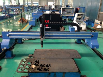 China Portable Flame / Plasma CNC Cutter , Custom Semi Automatic Cutting Tools With Hypertherm Power for sale