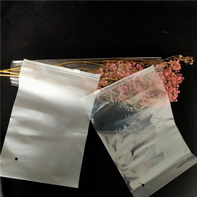 China Recyclable Custom Packaging Bags PVC Ziplock Bag Personalized Customization Biodegradable Frosted Zipper Bag For Jewerly/Earring/Necklace for sale