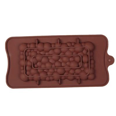 China New silicone mousse shaped silicone chocolate mould. Whole irregular 3D cake decorated with jelly pudding candy cookie. cooking tools for sale