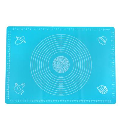 China Silicone Baking Mat Easy To Clean Silicone Baking Mat For Pastry Rolling Dough With 70*50cm Measurement Baking Mat for sale