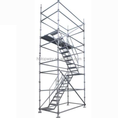 China Industrial Cuplock Scaffolding System For High Rise Construction , Concrete Slab Formwork Scaffolding System for sale