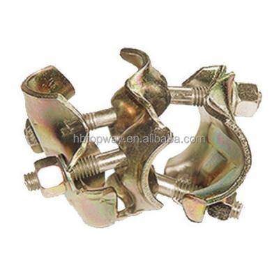 China italian type forgede en74b scaffold coupler swivel construction double scaffold coupler for sale