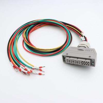 China Automotive FPIC 1.25 Pitch Wire Harness 1.27mm Idc Wire Harness Wire To Board for sale