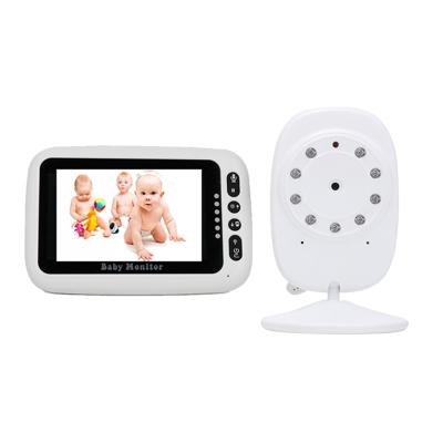 China NIGHT VISION 4.3 Inch LCD CCTV White Wireless Voice Night Vision Baby Monitor Two Way White For Home Use for sale