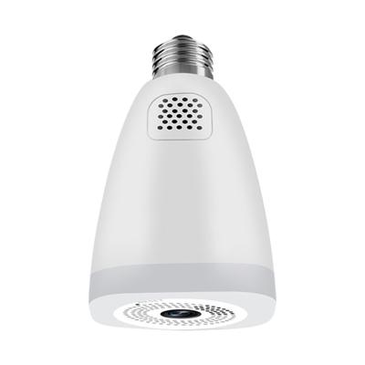 China Panorama Camera Light Bulb Camera 360 Degree Panoramic HD Surveillance WiFi Home Camera for sale