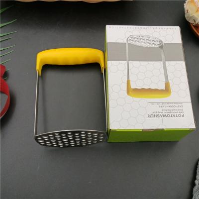 China Sustainable New Product Stainless Steel Flatware Potato Press for sale