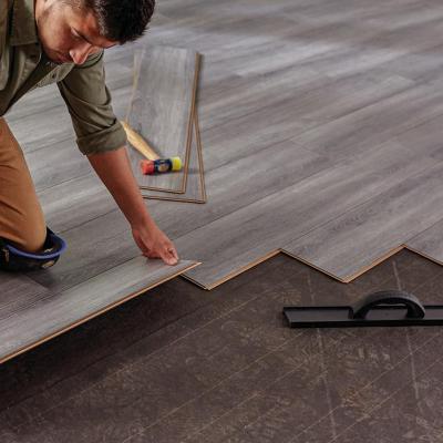 China Wholesale Price Modern Workmanship Interlocking Flooring White Indoor Laminate Wood, 12Mm Style Ac2 Customized Picks Wood Parquet for sale