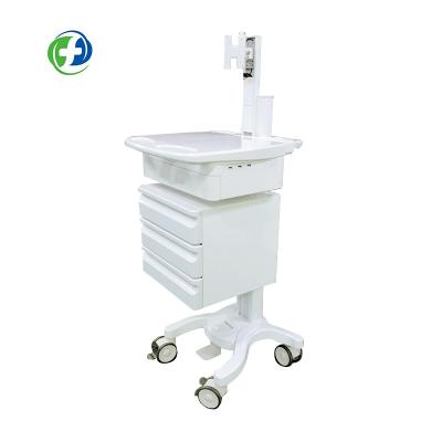 China Industrial Clinic Mobile Nursing Cart With Small Drawer for sale