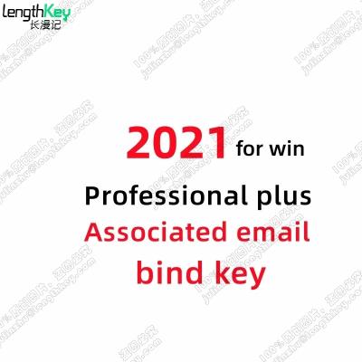 China 24/7 Email Delivery Office 2021 Online Bind Pro Key Plus 1 Pc Genuine Retail Office 2021 Online Bind Key Activation Code 100% License PP Pro Plus 1 Pc for sale