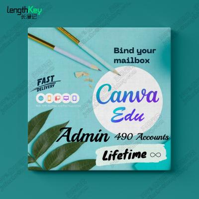 China Canva Non Pro Edu Admin Graphic Design Software Online Education Official Canva Edu Admin 490 Accounts Life Wholesale Admin 490 Accounts for sale