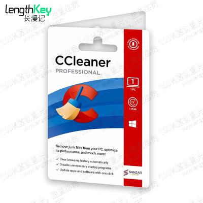 China 24/7 Online CCleaner Professional Key PC 1 CCleaner Professional Key 1 Year License Key Computer Cleaning Optimization Official Genuine Original Software 1 1 Year for sale