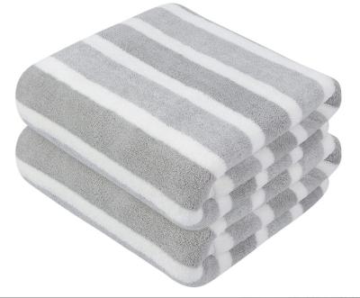 China 500GSM 70*140cm 80%Polyester and 20%Ploymide Microfiber QUICK DRY Towel for Bathroom and Fitness for sale