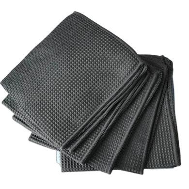 China Super Waffle Stocked Absorbency Microfiber Cleansing Terry Cloth 40*40cm for sale