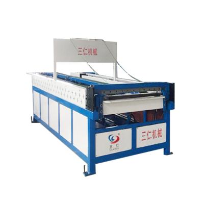 China Automatic Operation Production Line Automatic Low Carbon Steel Plate And Galvanized Rectangular Plate Pipe Making Machine Square Air Duct Production Line 2 for sale