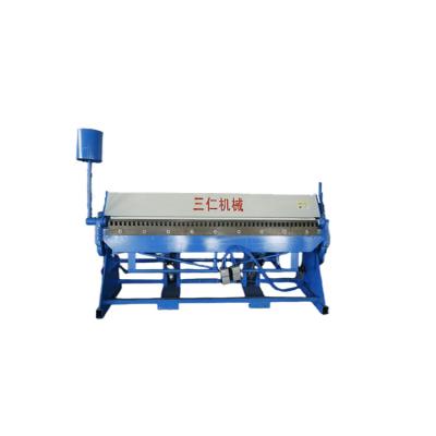 China Factory 1.5*2000 High Quality Pneumatic Air Duct Plate Metal Folder Bending Machine for sale