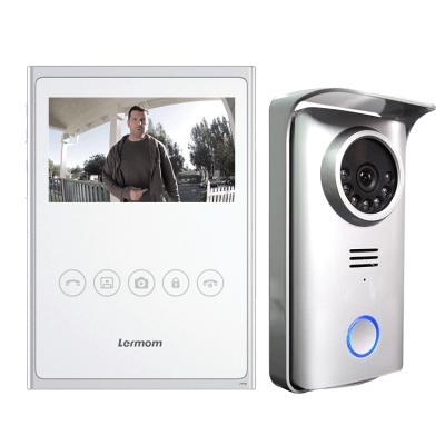 China Visitor Calls Smart Home Doorbell Villa Security Two Way Intercom Visual Doorbell Video Apartment Intercom Waterproof Cable for sale