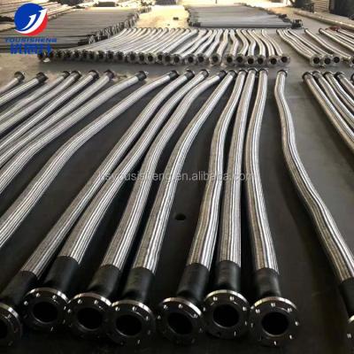 China Used in machinery hose PTFE braided with 304 stainless steel for sale