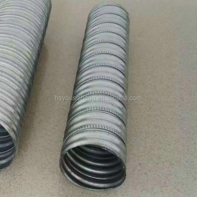 China YSS Liquid Pipe Prestressed Corrugated Spiral Duct Pipe Metal Steel Pipe For Prestressed Concrete Bridge 90mm for sale