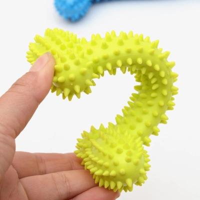 China Durable Dogs Resistance Rubber Teeth Cleaning Chew Training Toys Pet Supplies Pet Toys for sale