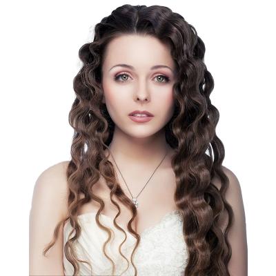 China Hot Sale High Quality Popular Synthetic Hair Extension Water Wave Maid Synthetic Hair Bundle Bundle Braided Wigs for sale