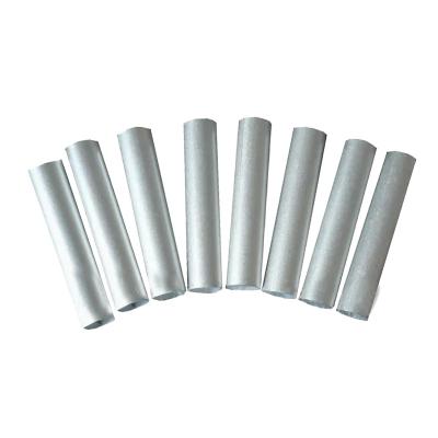 China Pipe Profile Constructure 0.8mm 1mm Polished Extruded Round Aluminum Tube Anodizing Aluminum Pipe for sale