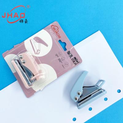 China High Quality Series Mini Portable 6mm Punch Paper Hole Punch Single Hole Puncher With Lock Punching Machines for sale