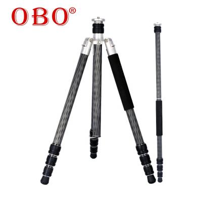 China OBO C284 PORTABLE Professional Carbon Fiber Tripod for Camera Hunting Tripod OEM for sale