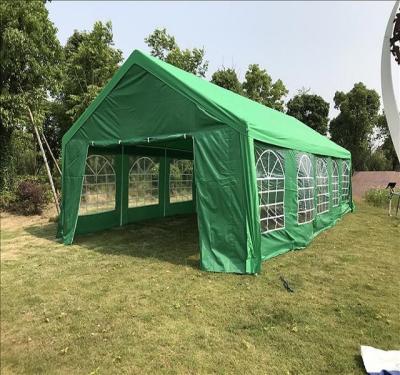 China New Style 5X10m Waterproof PE Marquee Folding Canopy Steel Tent for sale