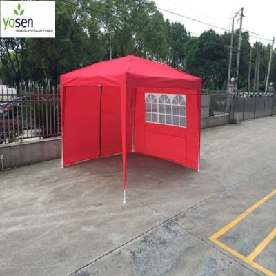 China Modern Outdoor Furniture 3m x 3m Fold Outdoor Gazebo With 4 Pcs Sidewalls, 2.65m Height for sale