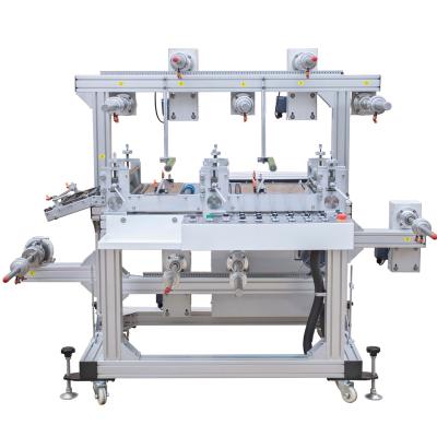 China Three Groups Multilayer Lamination Laminating Machine Medical For Double Sided Strips for sale