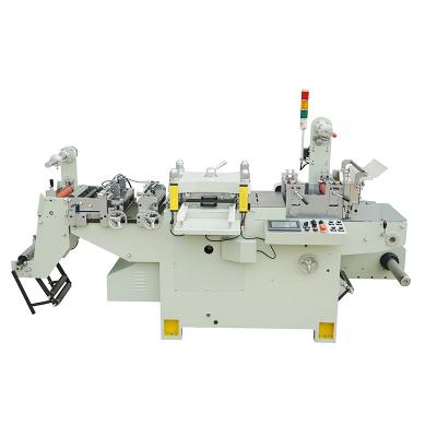 China Asynchronous Garment Shops In-Mold Die Cutting Machine For Adhesive Double L Shape Tape Conversion for sale