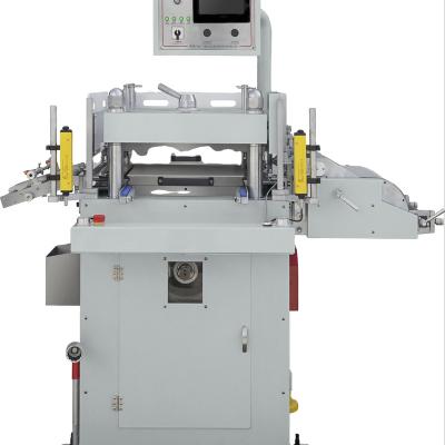 China Garment shops factory supply 320 adhesive label die cutting machine directly with asynchronous configuration for sale