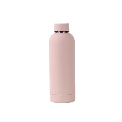 China PORTABLE 500ml 1000ml PORTABLE Insulated Rubber Paint Bamboo Wood Lid Water Bottle Thermoses Termos Vacuum Flasks for sale