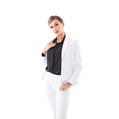 China Anti-wrinkle women's intellectual coveralls, women's suit trouser suits working woman tuxedo for sale