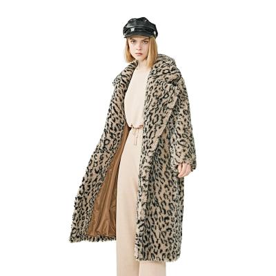 China Single Button 100% Lamb Sheep Teddy Coat Plus Size Long Reversible Women's Reversible Real Thick Oversized Teddy Coat for sale